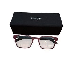 Feb31st Gigi Glasses in burgundy Men’s